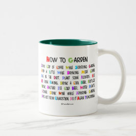 Caneca De Café Em Dois Tons Como fazer Jardim