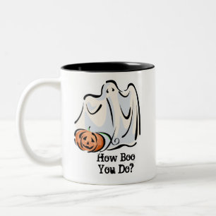 Caneca De Café Em Dois Tons Como você faz Design de abóbora-abominável