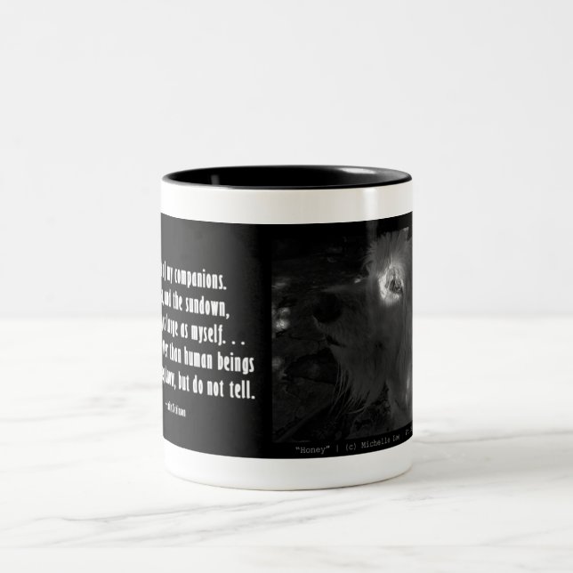 Caneca De Café Em Dois Tons Companheiro (Centro)
