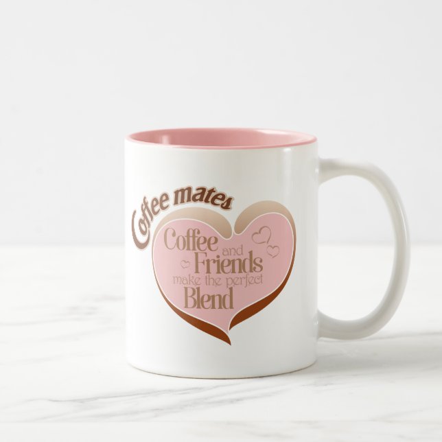 Caneca De Café Em Dois Tons Companheiros de café (Direita)