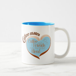 Caneca De Café Em Dois Tons Companheiros de café