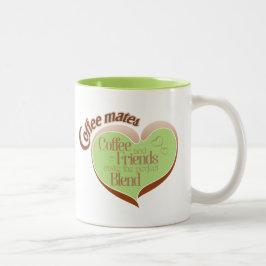 Caneca De Café Em Dois Tons Companheiros de café
