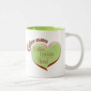 Caneca De Café Em Dois Tons Companheiros de café
