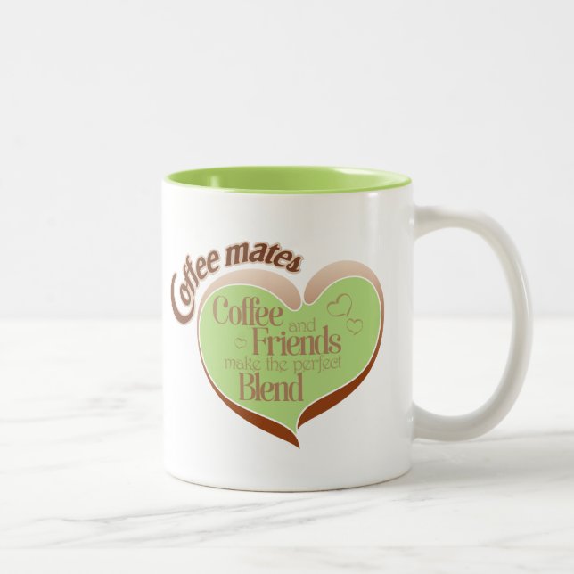 Caneca De Café Em Dois Tons Companheiros de café (Direita)