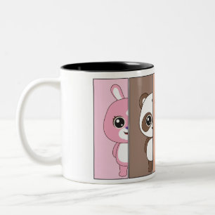 Caneca De Café Em Dois Tons Companheiros Joyful para o Creative Play Mug