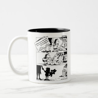 Caneca De Café Em Dois Tons Comportamento Igual à Verdade Coffee Mug