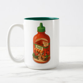 Caneca De Café Em Dois Tons Compro Sriracha Pho