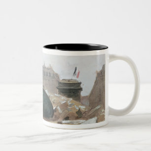 Caneca De Café Em Dois Tons Comuna de Paris