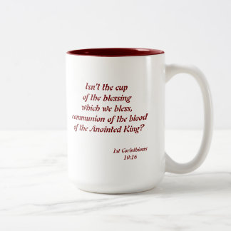 Caneca De Café Em Dois Tons Comunhão do café