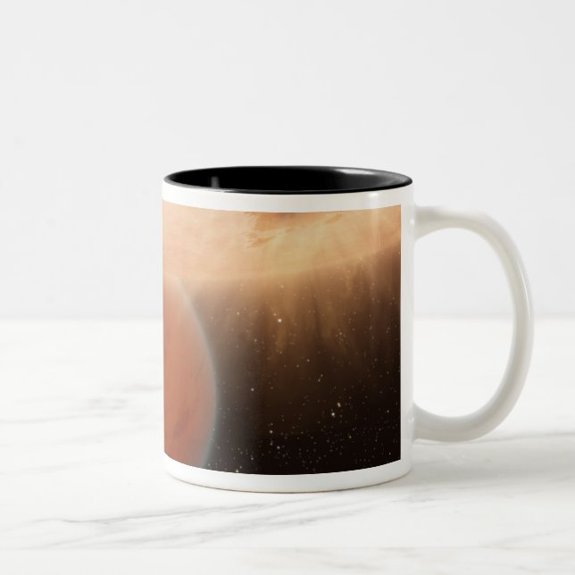 Caneca De Café Em Dois Tons Conceito de artisti (Direita)