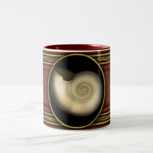 Caneca De Café Em Dois Tons Concha - Concologia - Nautilus (Centro)