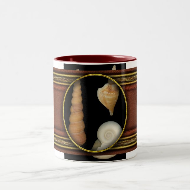 Caneca De Café Em Dois Tons Conchas - Concologia - Conchas (Centro)