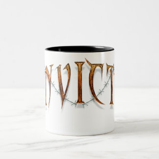 Caneca De Café Em Dois Tons Condenado de Leve