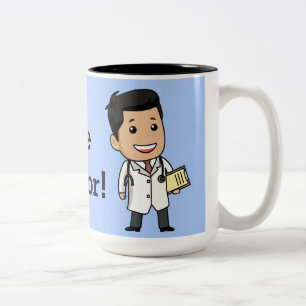 Caneca De Café Em Dois Tons Confie-me Doc
