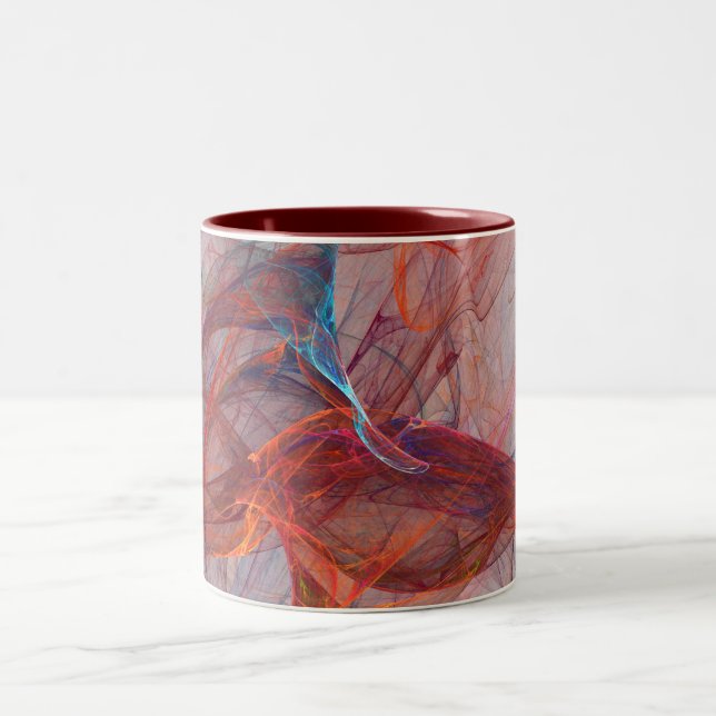 Caneca De Café Em Dois Tons Conflito (Centro)