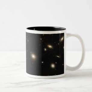 Caneca De Café Em Dois Tons Conjunto do coma de galáxias