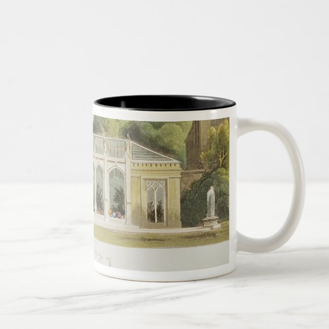 Caneca De Café Em Dois Tons Conservatório gótico, 1832 (Direita)