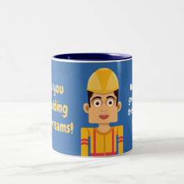 Caneca De Café Em Dois Tons Constructor