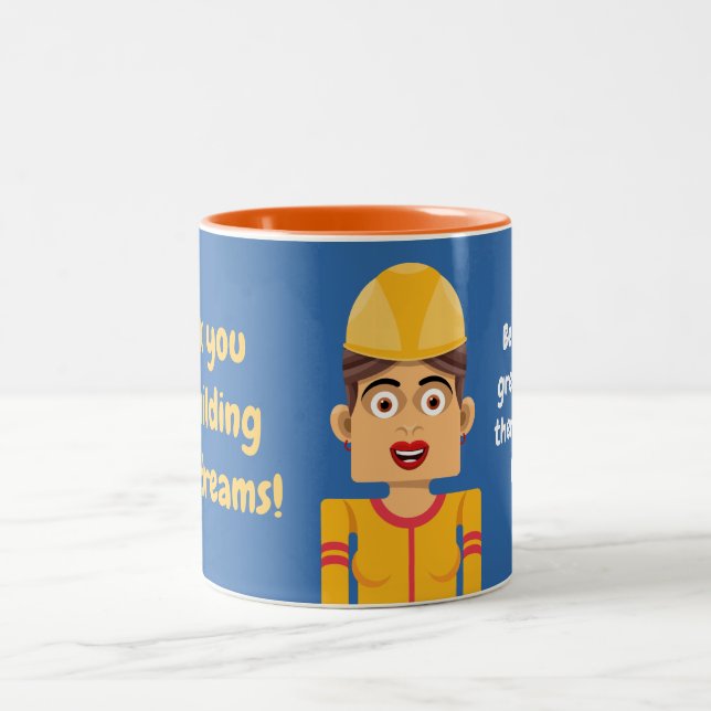 Caneca De Café Em Dois Tons Constructora (Centro)