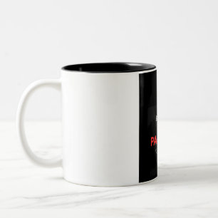 Caneca De Café Em Dois Tons Construído Na Zona De Dor Motivação De Academia De