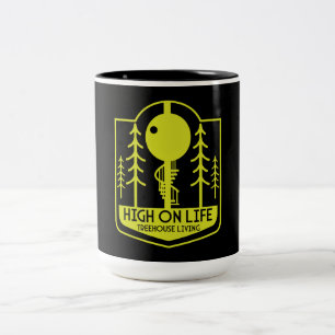 Caneca De Café Em Dois Tons Construtor Mestre Treehouse