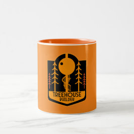 Caneca De Café Em Dois Tons Construtor Mestre Treehouse