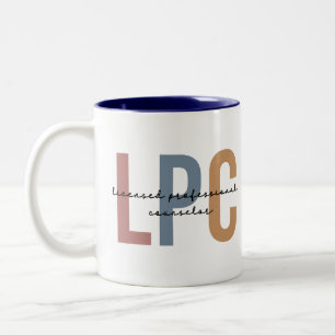 Caneca De Café Em Dois Tons Consultor profissional licenciado LPC