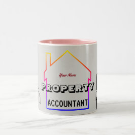Caneca De Café Em Dois Tons "Contador de Propriedades"