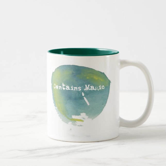Caneca De Café Em Dois Tons Contém Mug Magic (Direita)