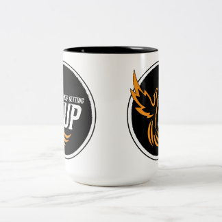 Caneca De Café Em Dois Tons Continue subindo