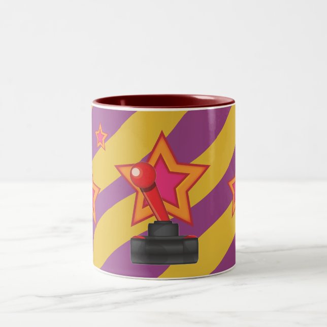 Caneca De Café Em Dois Tons Controle analógico (Centro)