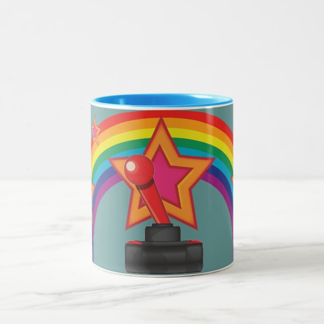 Caneca De Café Em Dois Tons Controle analógico (Centro)