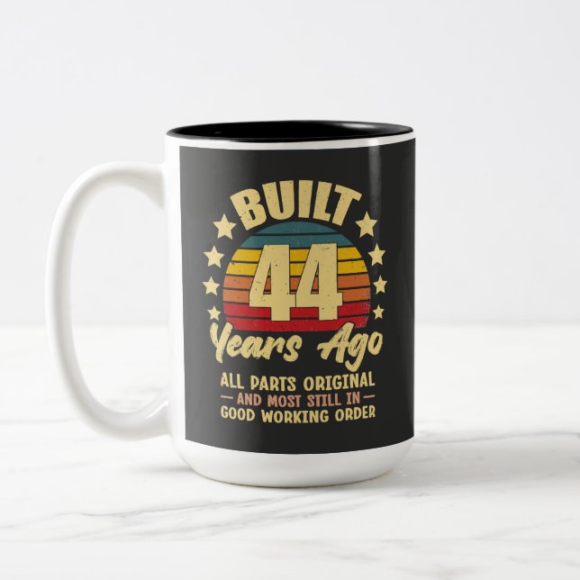 Caneca De Café Em Dois Tons Convite (Esquerda)