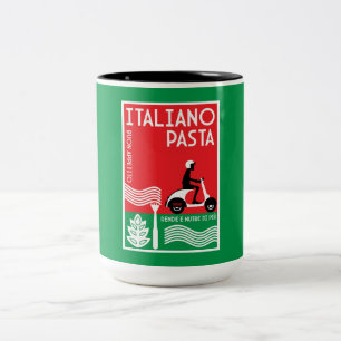 Caneca De Café Em Dois Tons Cook italiano