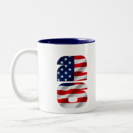 Caneca De Café Em Dois Tons Copa do Mundo EUA 2026