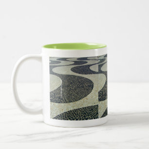 Caneca De Café Em Dois Tons Copacabana