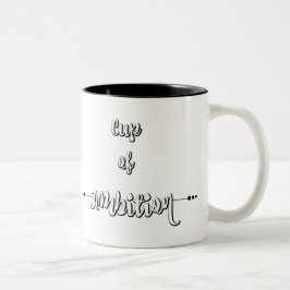 Caneca De Café Em Dois Tons Copo da ambição