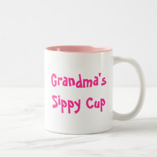 Caneca De Café Em Dois Tons Copo da avó
