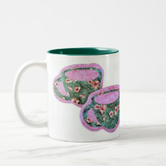 Caneca De Café Em Dois Tons Copo de café acolchoado