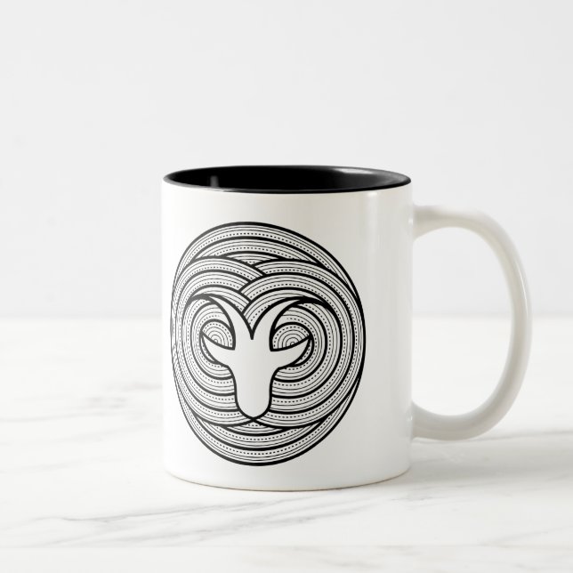 Caneca De Café Em Dois Tons Copo de café da fermentação de Billy (Direita)