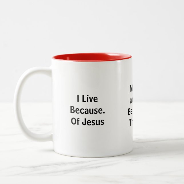 Caneca De Café Em Dois Tons Copo de Café de 11 oz Com Dito  (Esquerda)