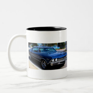 CANECA DE CAFÉ EM DOIS TONS 'COPO DE CAFÉ DE 69 CHEVELLE
