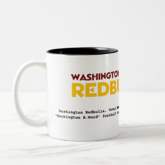 Caneca De Café Em Dois Tons Copo de café de Washington Redbulls