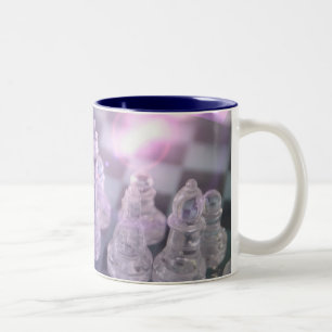 Caneca De Café Em Dois Tons Copo de café mestre da xadrez