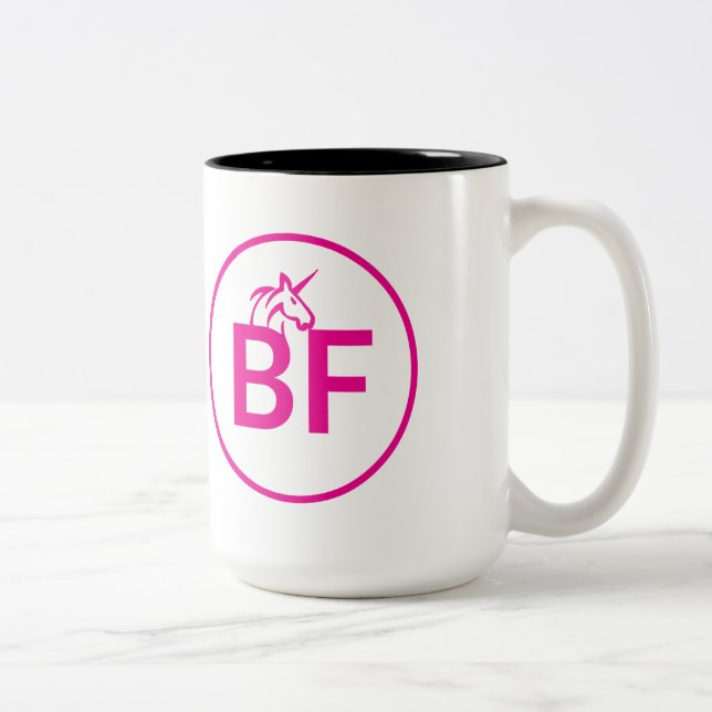 Caneca De Café Em Dois Tons Copo de FB para o chá (Direita)