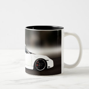 Caneca De Café Em Dois Tons COPO de PORCHE (a soletração correta o obtem