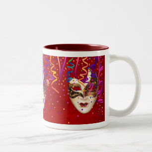 Caneca De Café Em Dois Tons Copo do carnaval
