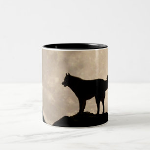 Caneca De Café Em Dois Tons Copo legal ronco do rouco Siberian de copo de caf