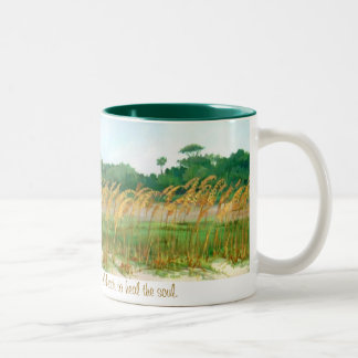 Caneca De Café Em Dois Tons Copo para uma caminhada longa