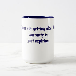 Caneca De Café Em Dois Tons Copos de aniversário